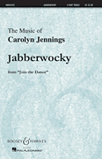 cover Jabberwocky SSA choral sheet music cover